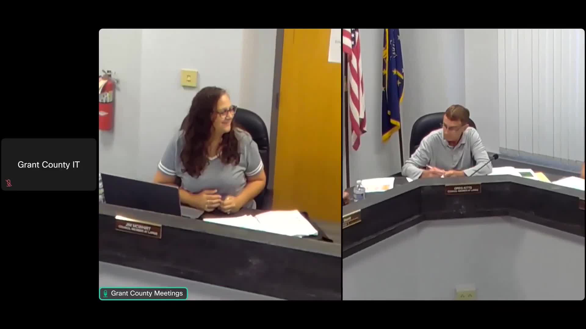 Grant County Drainage Board approves maintenance payments, sets assessment rates and hearing, and OKs tree removal and riprap work