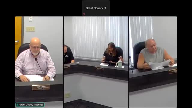 Grant County commission approves timeline and draft map for I‑69/State Route 26 economic development area