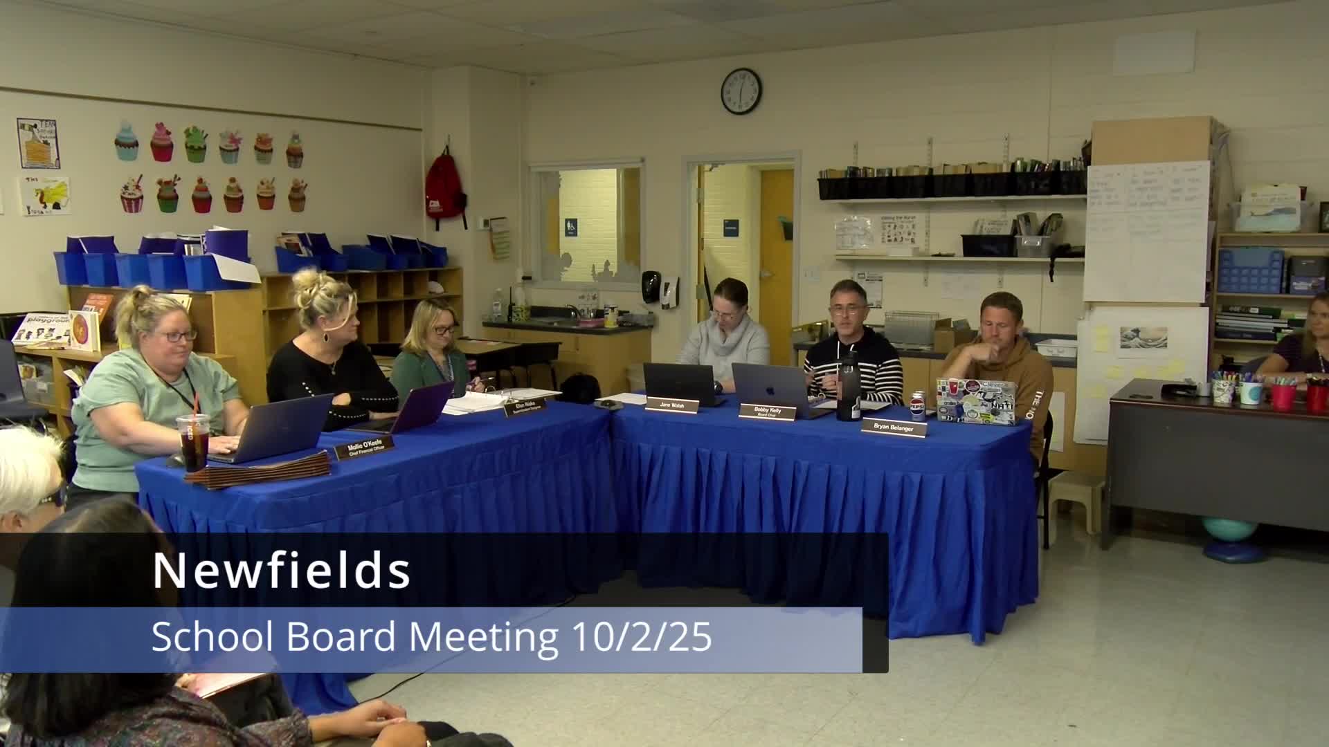 Central office reports impact-fee balance, board reviews potential uses and public-hearing rules