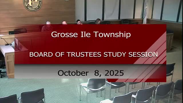 Grosse Ile trustees outline 3‑year priorities: toll bridge, wages, public safety and ordinances