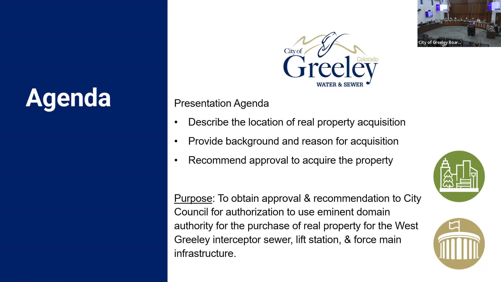 Water board backs eminent domain to build West Greeley interceptor, lift station and force main