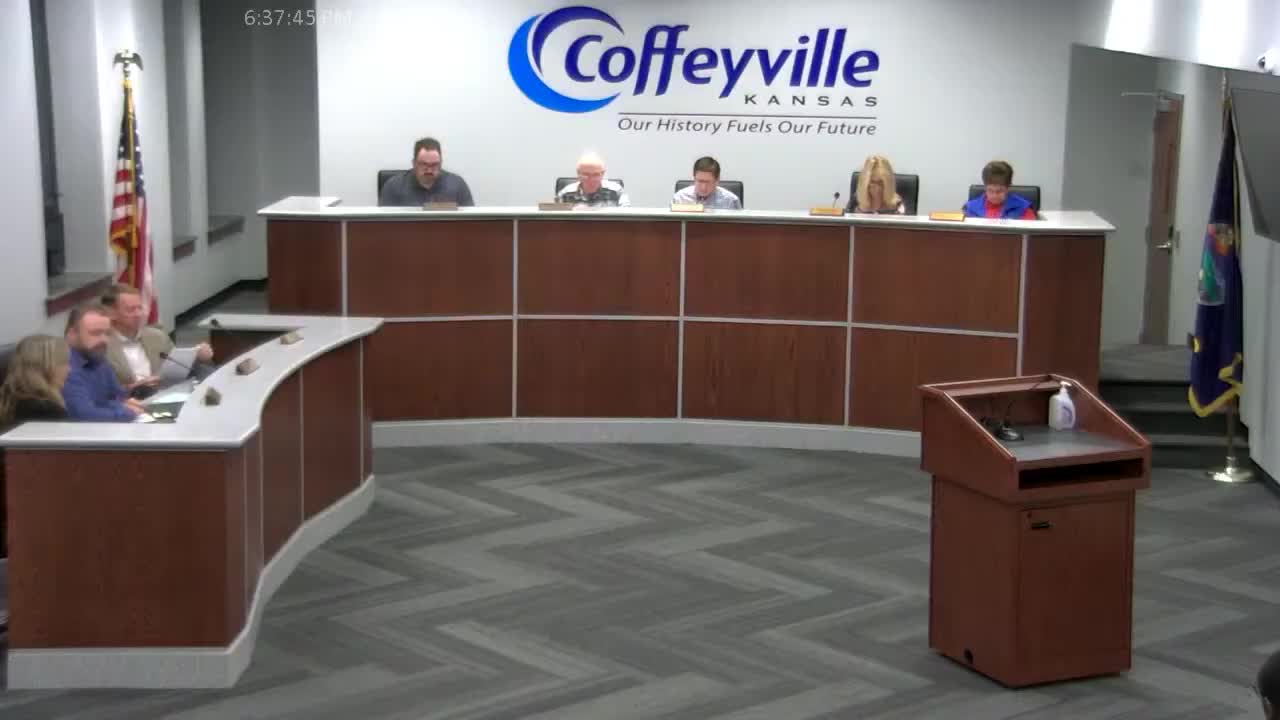 Coffeyville names Ronnie Aiken to library board; sales-tax ordinance clears first reading and Granny Jay’s gets temporary CMB license
