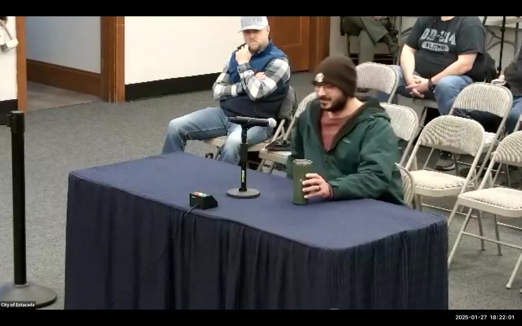 Parks & Recreation reports park-survey results, concert series, and Founders Day planning concerns