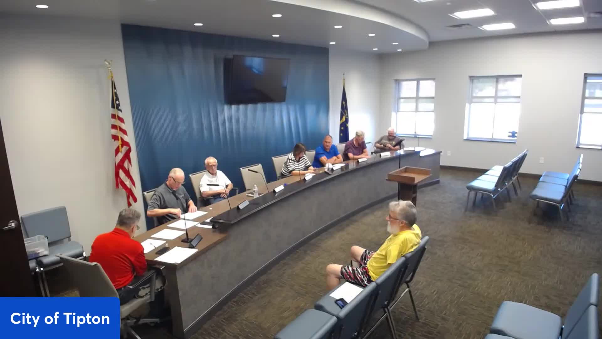 Tipton utility board to issue written notices for accounts over $2,000; approves routine charge-offs