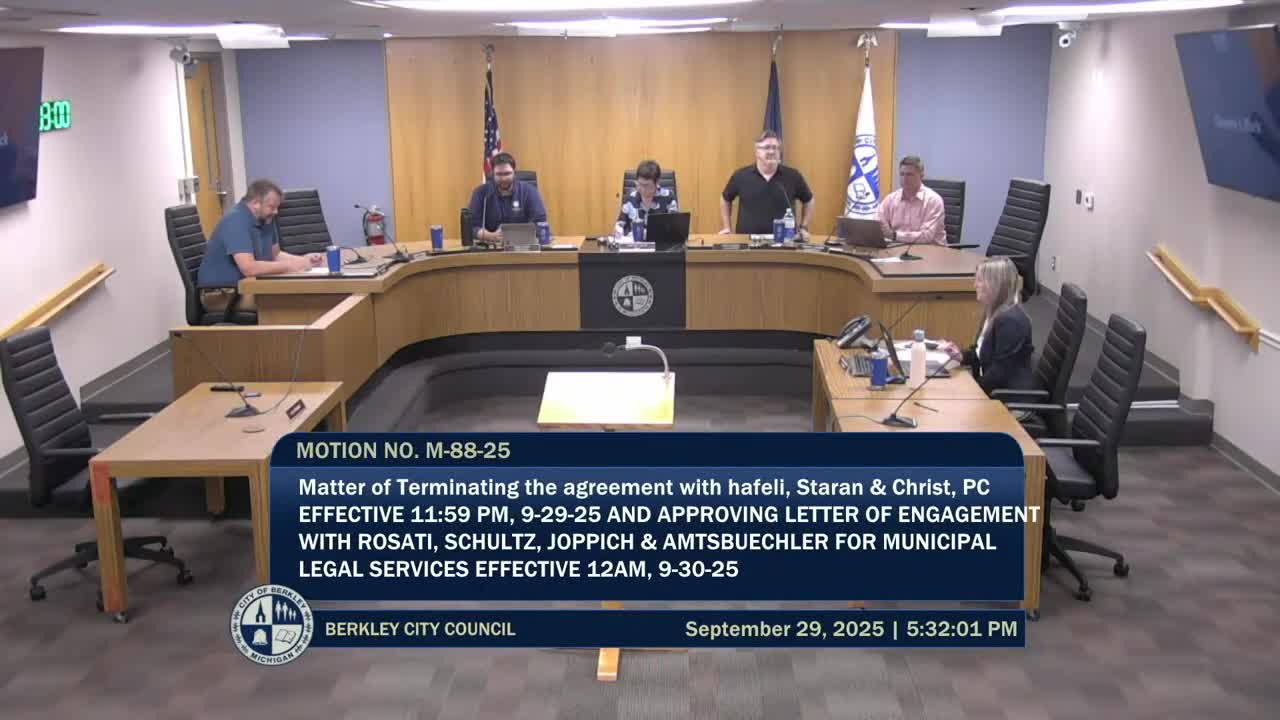 Berkeley council ends contract with current legal firm, approves new municipal counsel