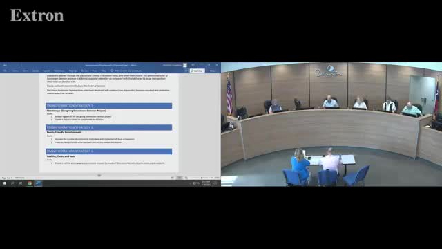 Denison Main Street board approves timeline for mission and vision survey, sets public meeting for July