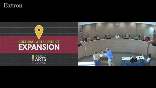 Denison Arts Council proposes expanded Cultural Arts District boundaries, outlines application steps
