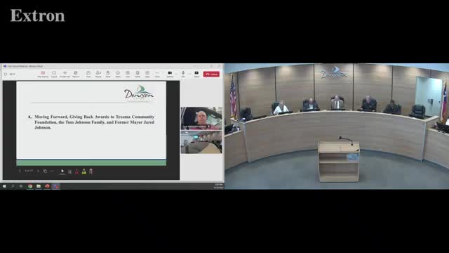 Denison council approves contracts for fiber and fire station design, OKs Grayson College waterline interlocal; rezoning of Johns Manville tract tabled