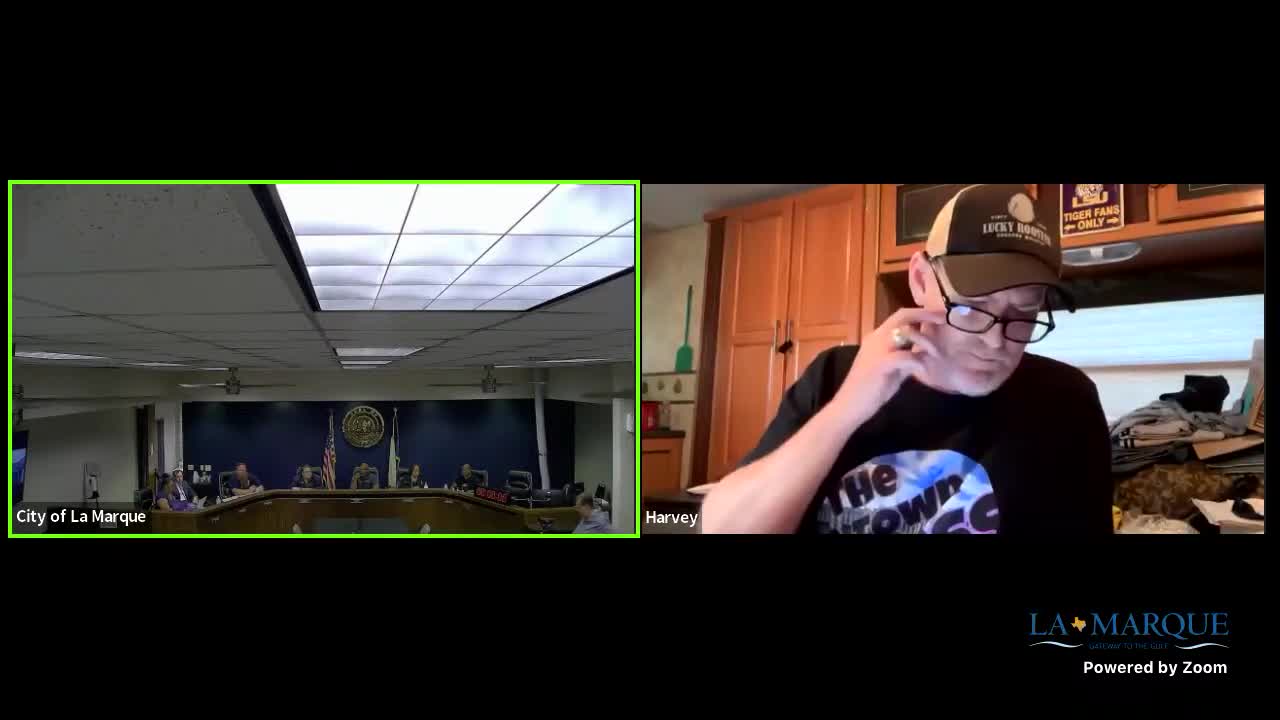 La Marque residents allege fraud and misuse of grant funds; council recesses into executive session on city manager