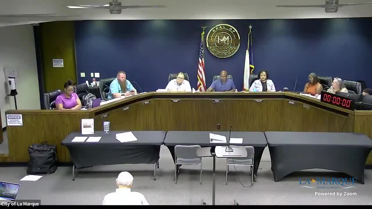 La Marque council hears concerns over proposed FY2025–26 budget as departments press for new staff and cybersecurity spending