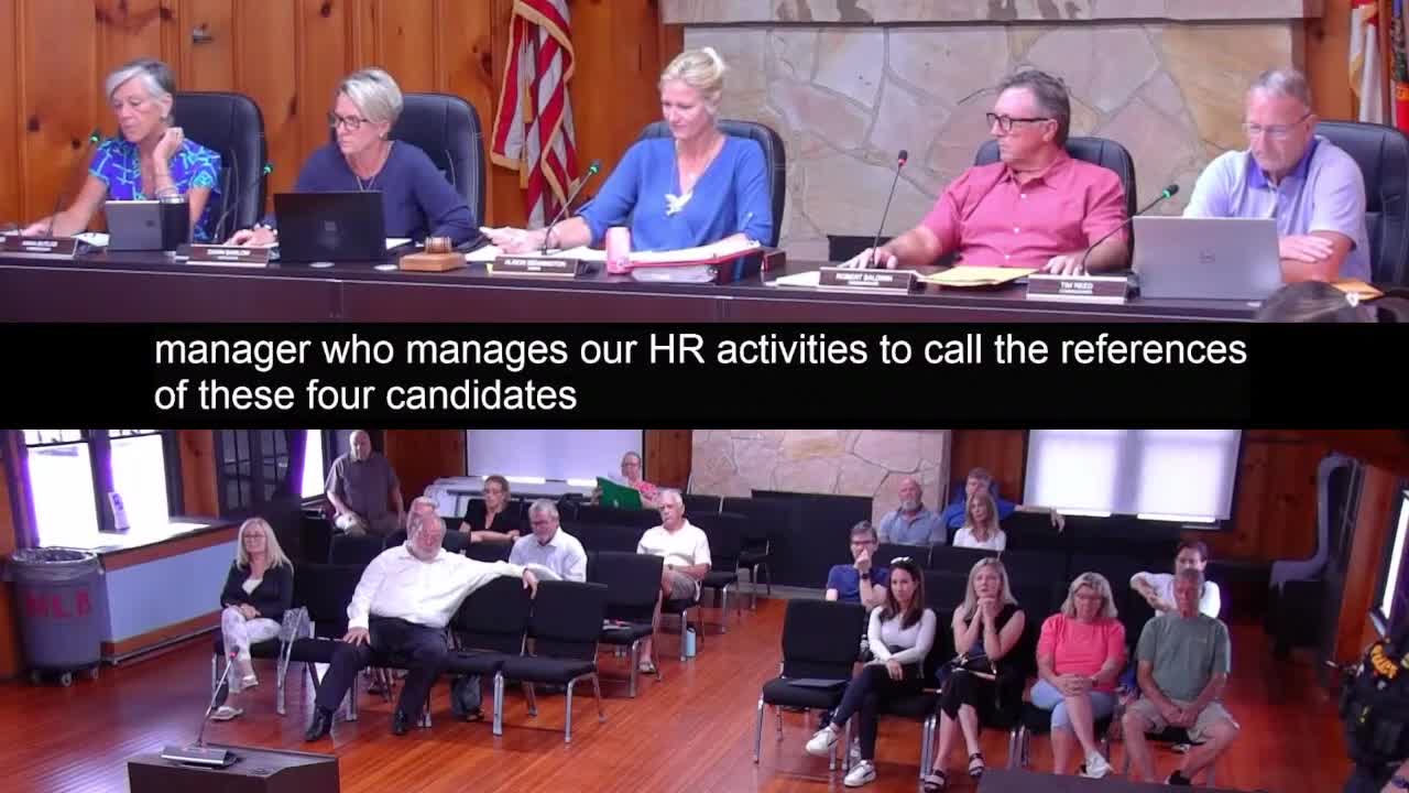 Melbourne Beach narrows interim town manager search to four candidates, sets panel interviews