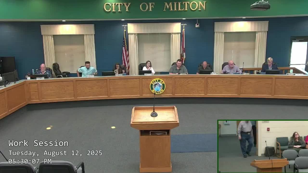 Milton staff recommend $304,478 emergency HVAC replacement; city budget trimmed since workshop
