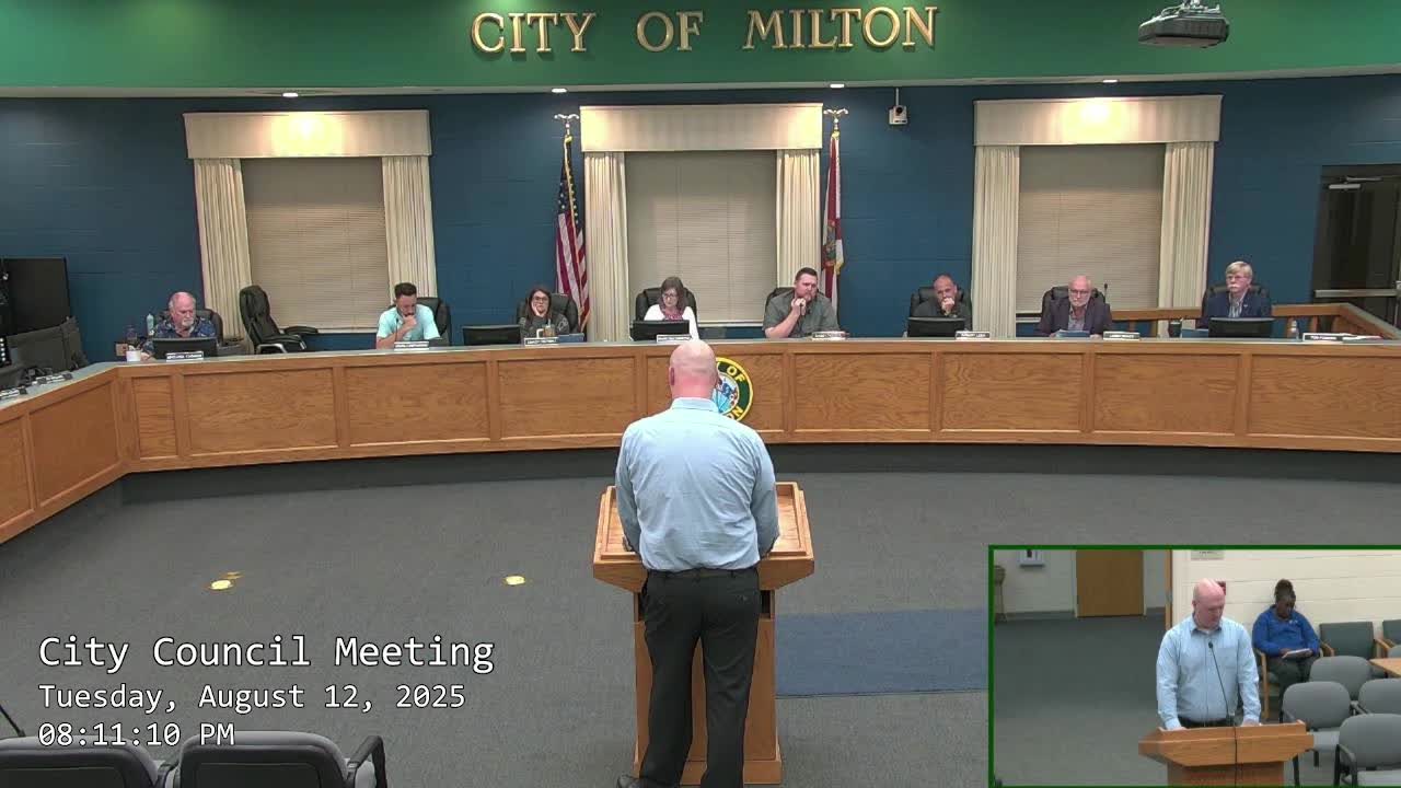 Milton council adopts proactive code-enforcement policy, approves second full-time officer and vehicle purchase