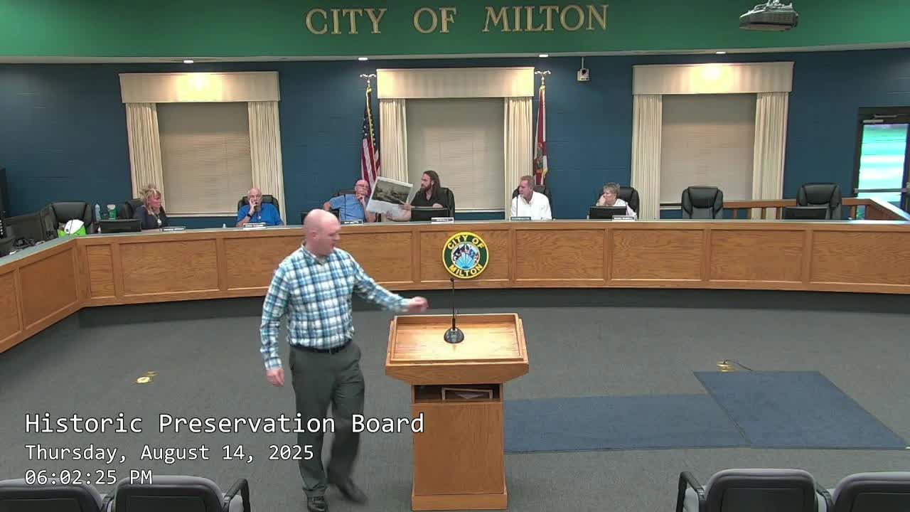 Board approves lamppost sign design for United Methodist Church with QR-code and map link revisions