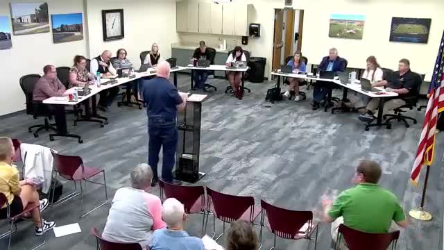 Resident criticizes board over handling of 'safe zone' signs and closed-session direction