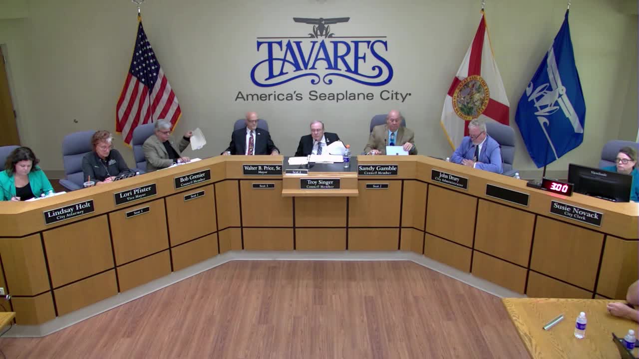 Council backs plans to mark Tavares’ 145th anniversary with multiple fall events