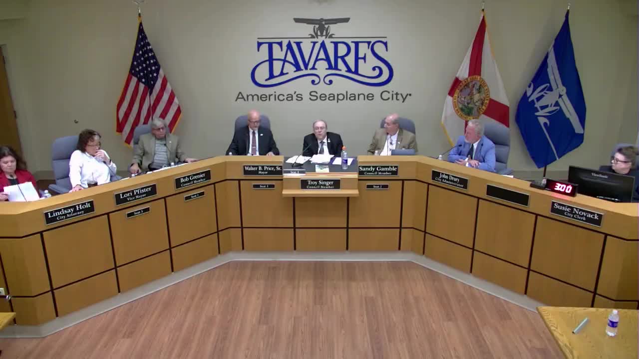 Tavares sets final millage at 6.685 mills and adopts $69.2M FY2026 budget; council allocates $108,970 in surplus to local projects