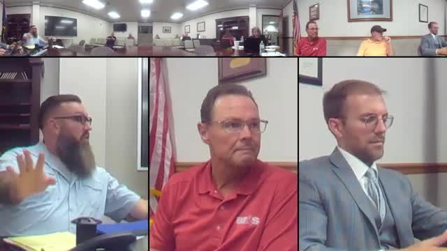 Sheriff seeks vehicle upgrades, credit card for commissary; commissioners require trade‑in list and budget clarity