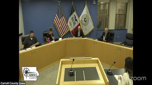 Carroll County supervisors approve three opioid-settlement grants totaling $110,446.70