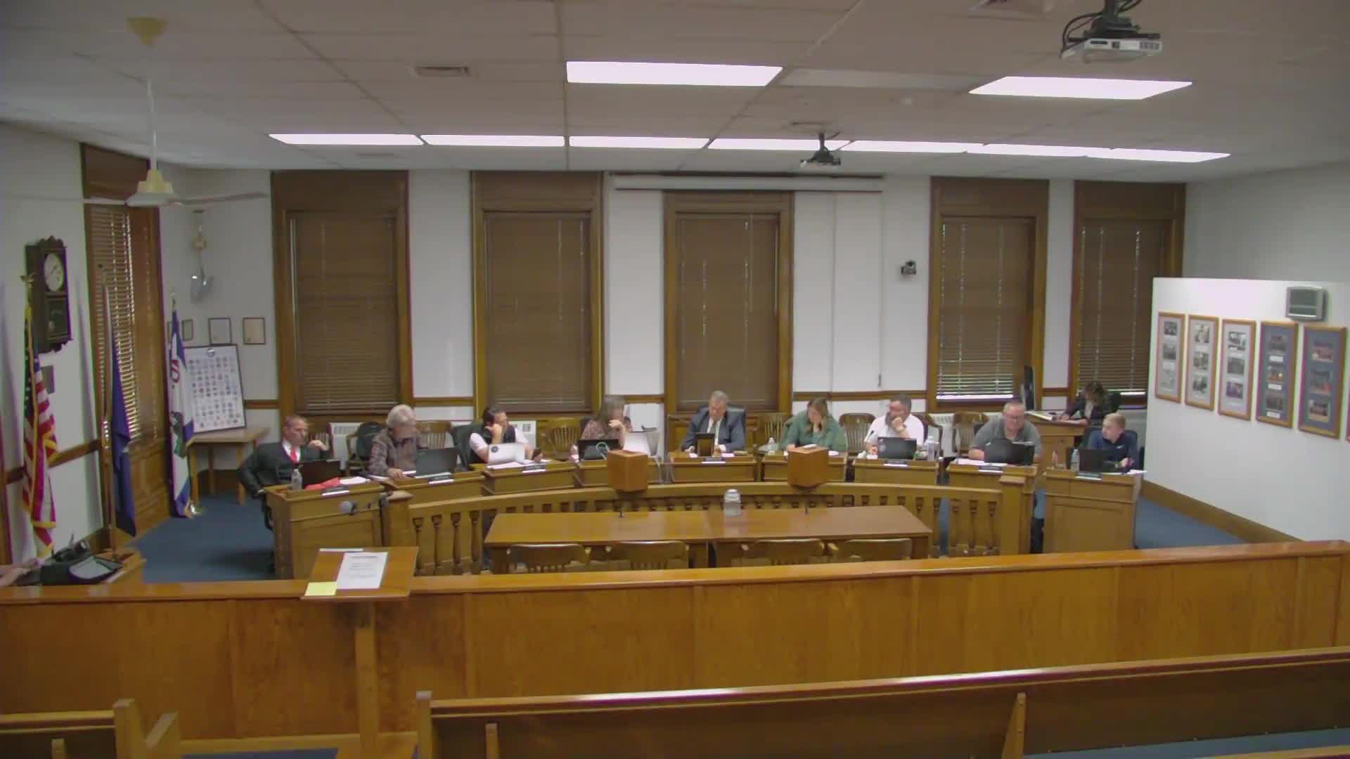 Board authorizes procurement steps for CT scanner and prebuilt building for medical examiner use
