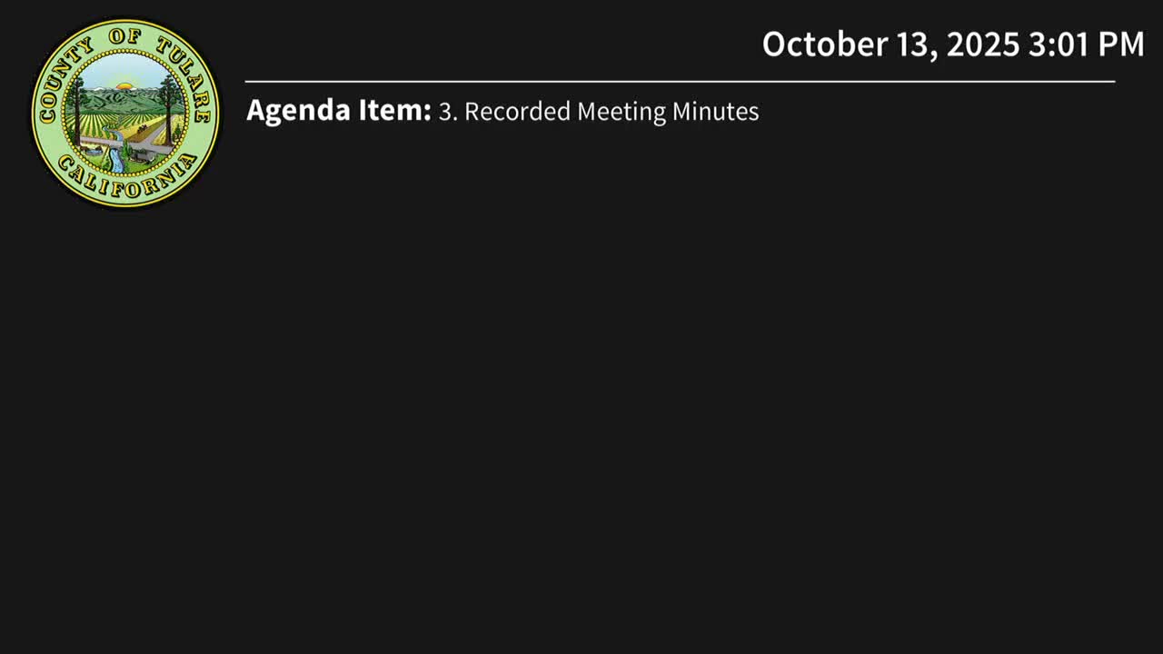 Drought update: Tulare County staff reports well permit applications trending downward; commissioners received new map