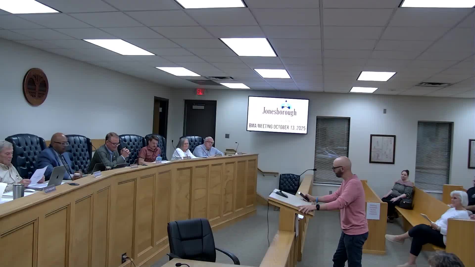 Resident urges board to address pedestrian safety on South Cherokee Street after near‑miss