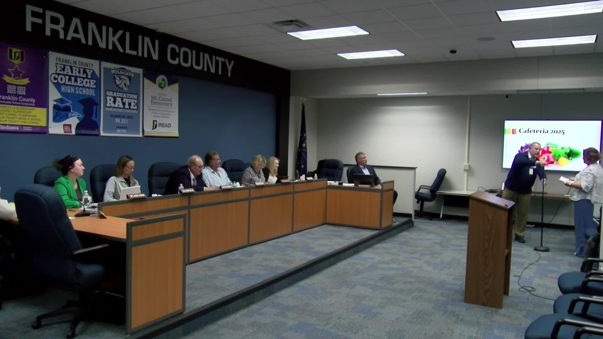 Franklin County schools warn free-meal program may be unsustainable as meal reimbursements fall