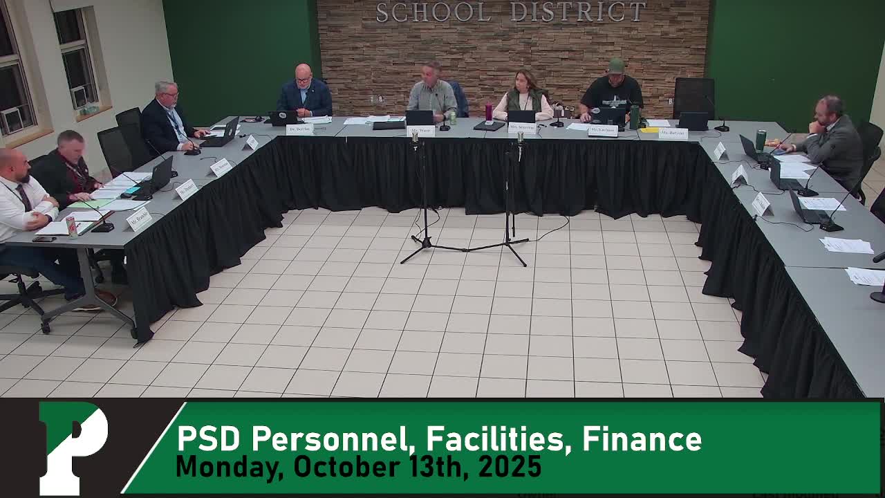 Finance committee reviews Ricoh copier refresh, contracts and warns of budget pressure from lower state aid and assessed‑value growth
