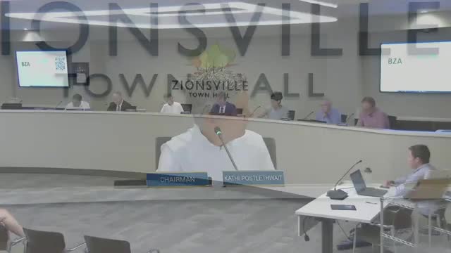 At a glance: Zionsville BZA minutes, continuances and 2026 calendar approved; two petitions decided