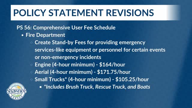 Shawnee council unanimously approves 2026 CDBG action plan, fire truck purchase and multiple contracts