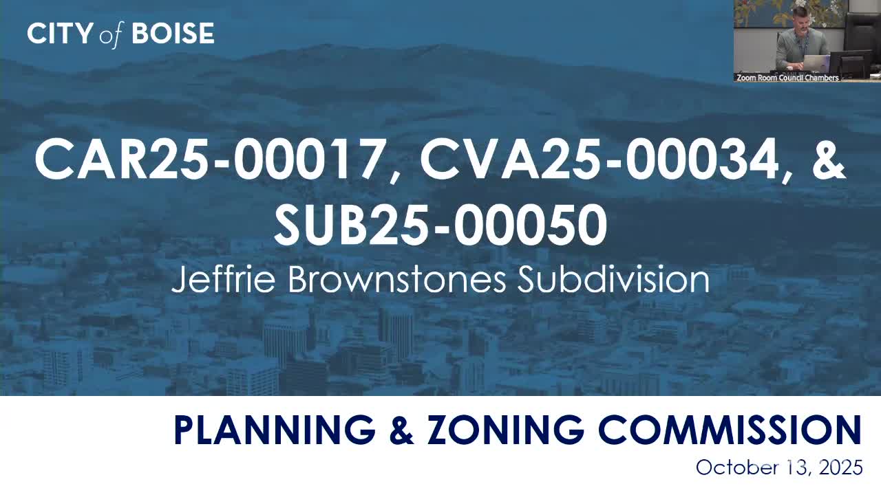 Planning commission approves variance, recommends rezone and preliminary plat for 1907 West Jefferson