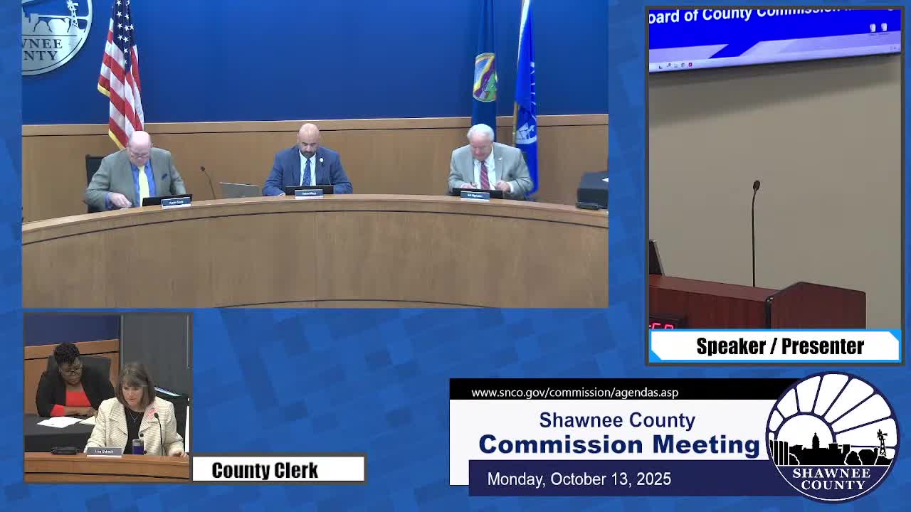 Shawnee County approves Landworks contract for parks master plan in 2-1 vote