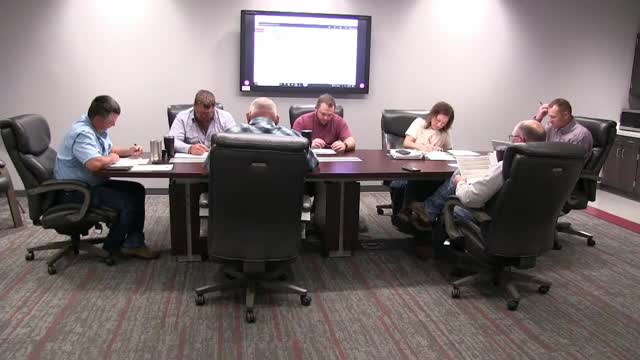 Waynoka Public Schools board approves consent agenda, several contracts and a staff-lunch price increase