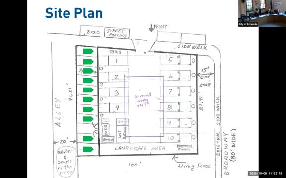 Commission approves Barbecue Barn drive‑through at 519 SW Beach Road with screening and no‑parking frontage signs