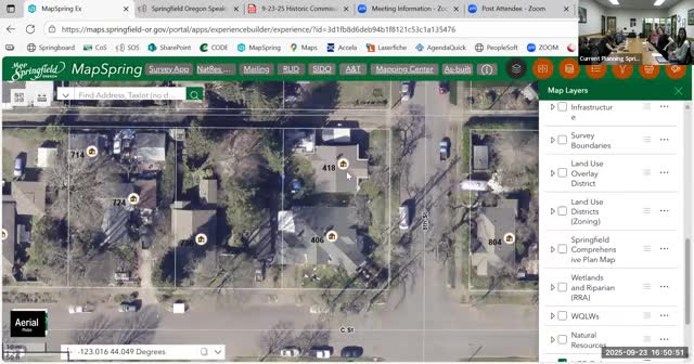 Commission discusses plan–zone conflicts in Washburn district, impact on property divisions