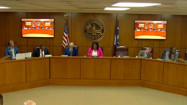 Florence City Council moves tax appropriation and domestic violence awareness resolution up on agenda