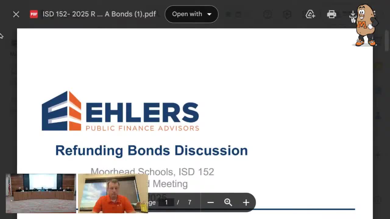Moorhead school board approves resolution to pursue refunding bonds, cites potential taxpayer savings