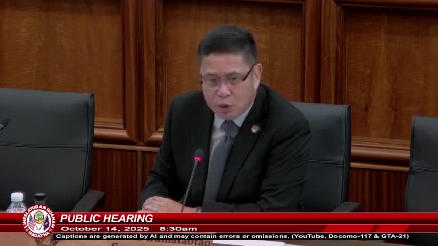 Guam hearing probes bill to require classified grants and fusion‑center leadership after OPA audit