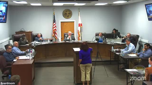 Jackson County adopts tentative millage rate and $126.6 million tentative budget; residents protest insurance no-bid