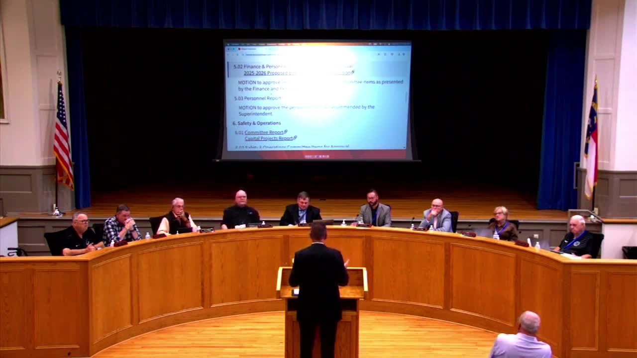 Cleveland County Board approves beginning budget resolution; debates December payroll timing and state-driven policy updates