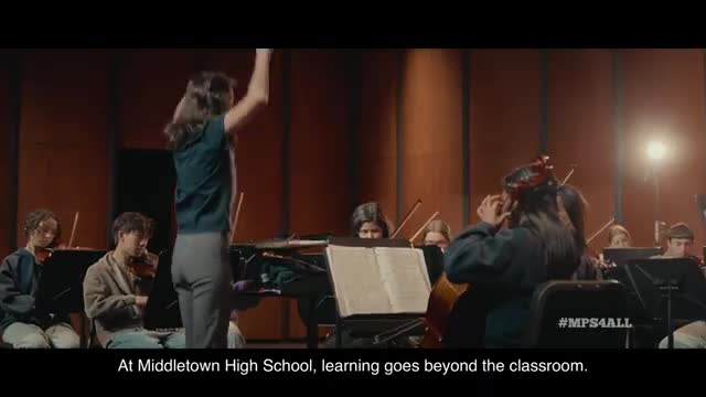 Middletown High highlights career pathways in broadcast, robotics, aerospace, agriculture and the arts