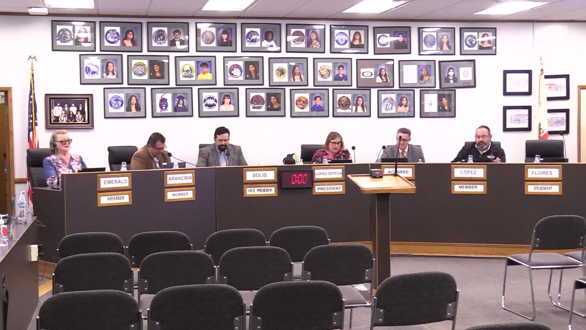 Board announces public-comment procedures, posts recordings and recesses into closed session on litigation