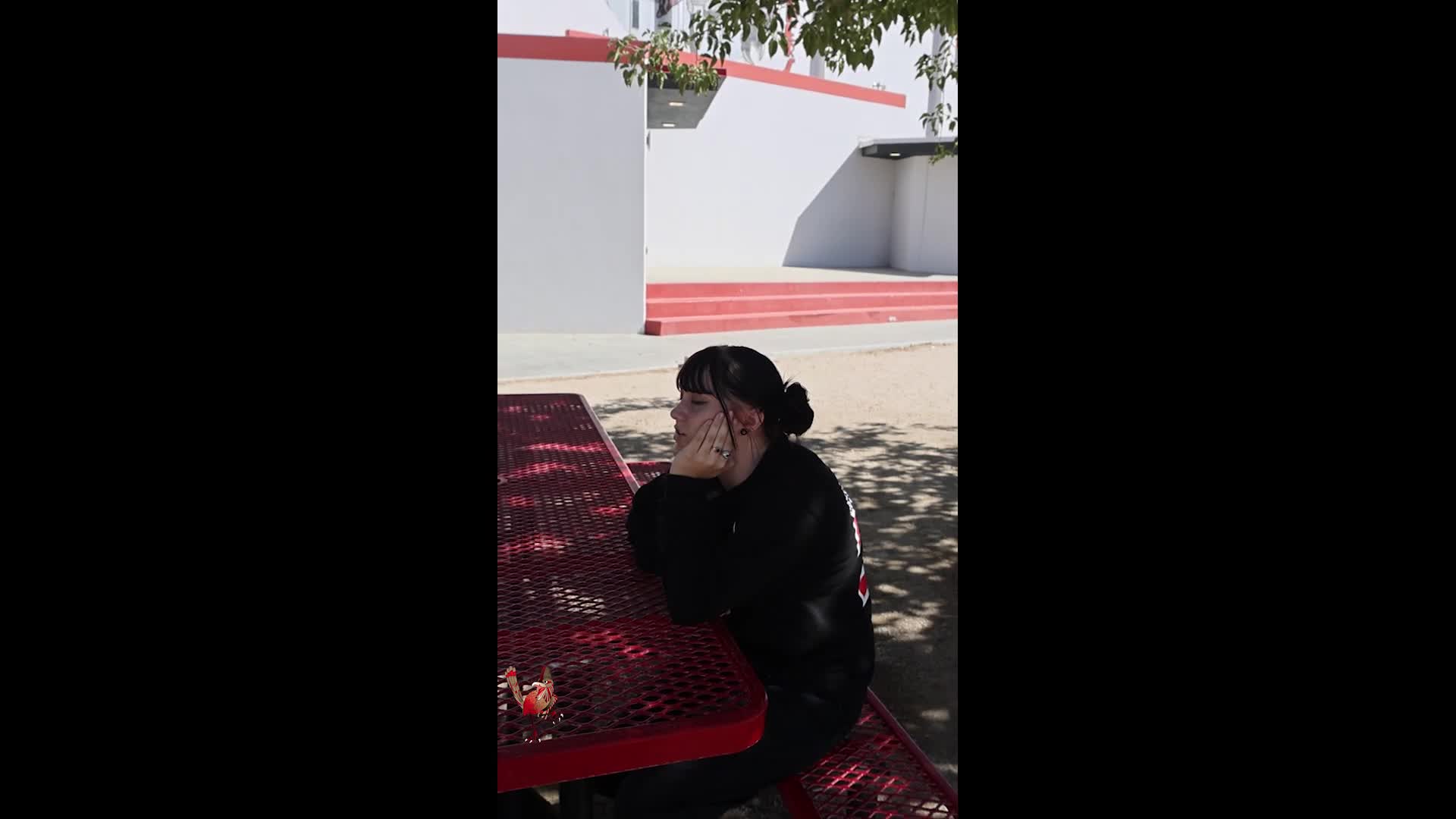 Student in brief recording says there’s a home volleyball game against Mammoth on Thursday