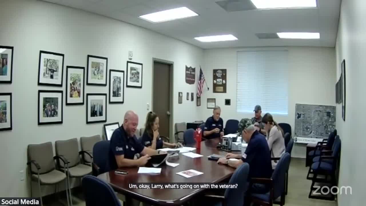 Committee discusses veteran golf tournament; targets late winter date and urges subcommittee work