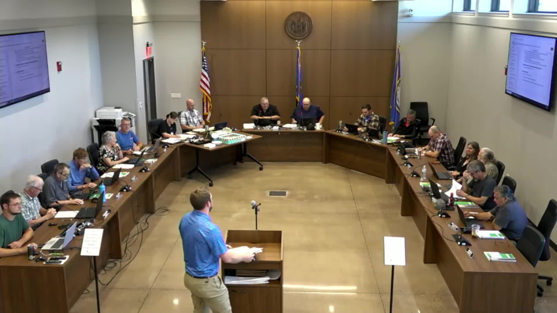 Sawyer County Board adopts 9‑month moratorium on commercial solar and battery storage siting