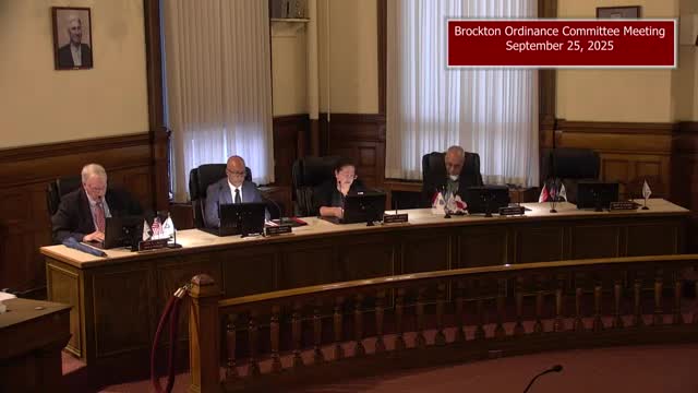 Ordinance committee approves amended R‑5 senior residential zone; recommends rezoning of three parcels