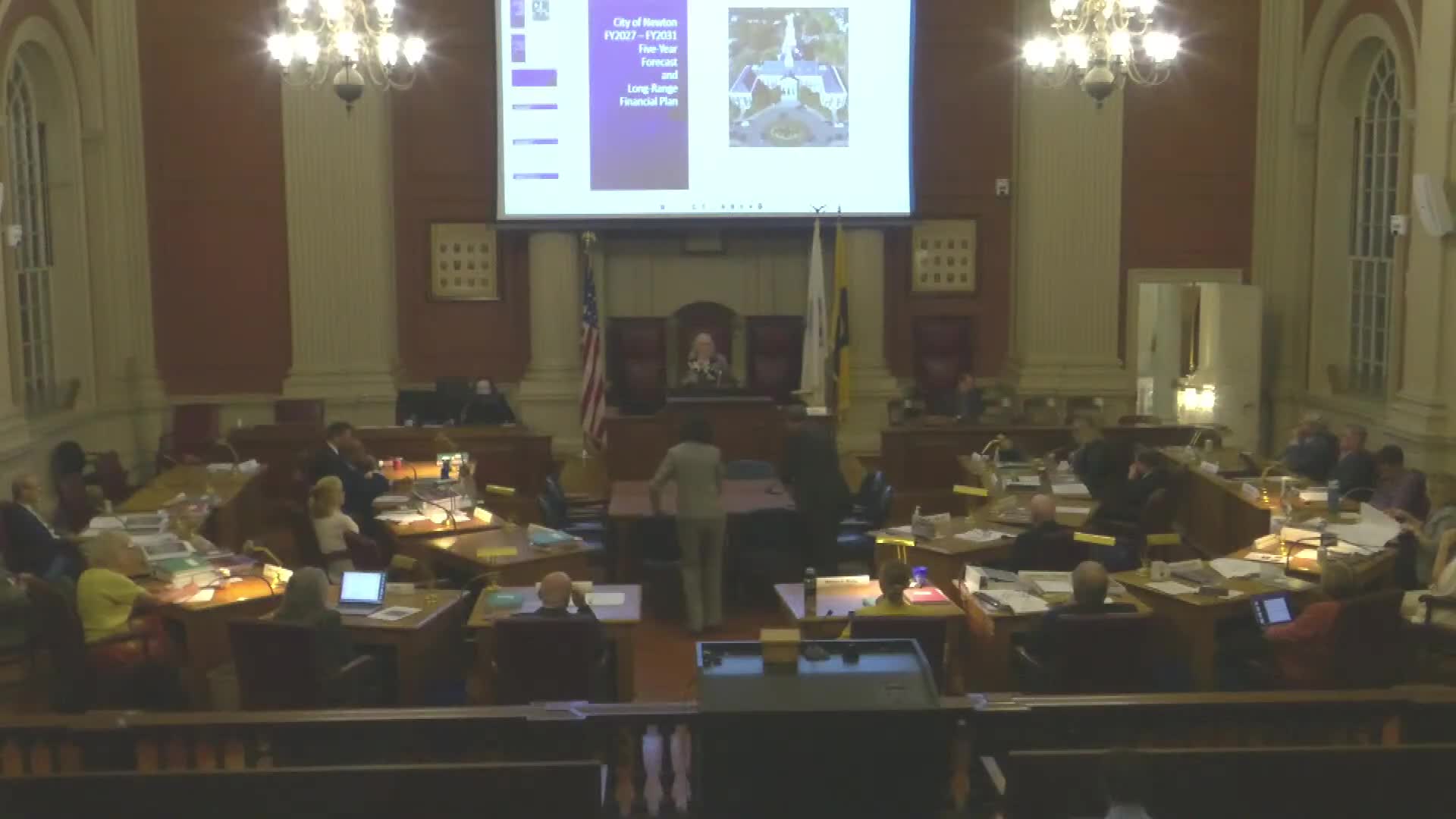Newton administration outlines 5‑year financial forecast, urges $10M transfer to schools stabilization fund