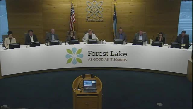 Council approves Forest Lake garage-condo preliminary plat with conditions on outdoor storage