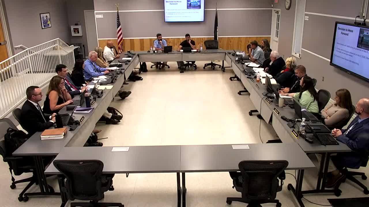 Votes at a glance: Bedford County School Board, Sept. 11, 2025