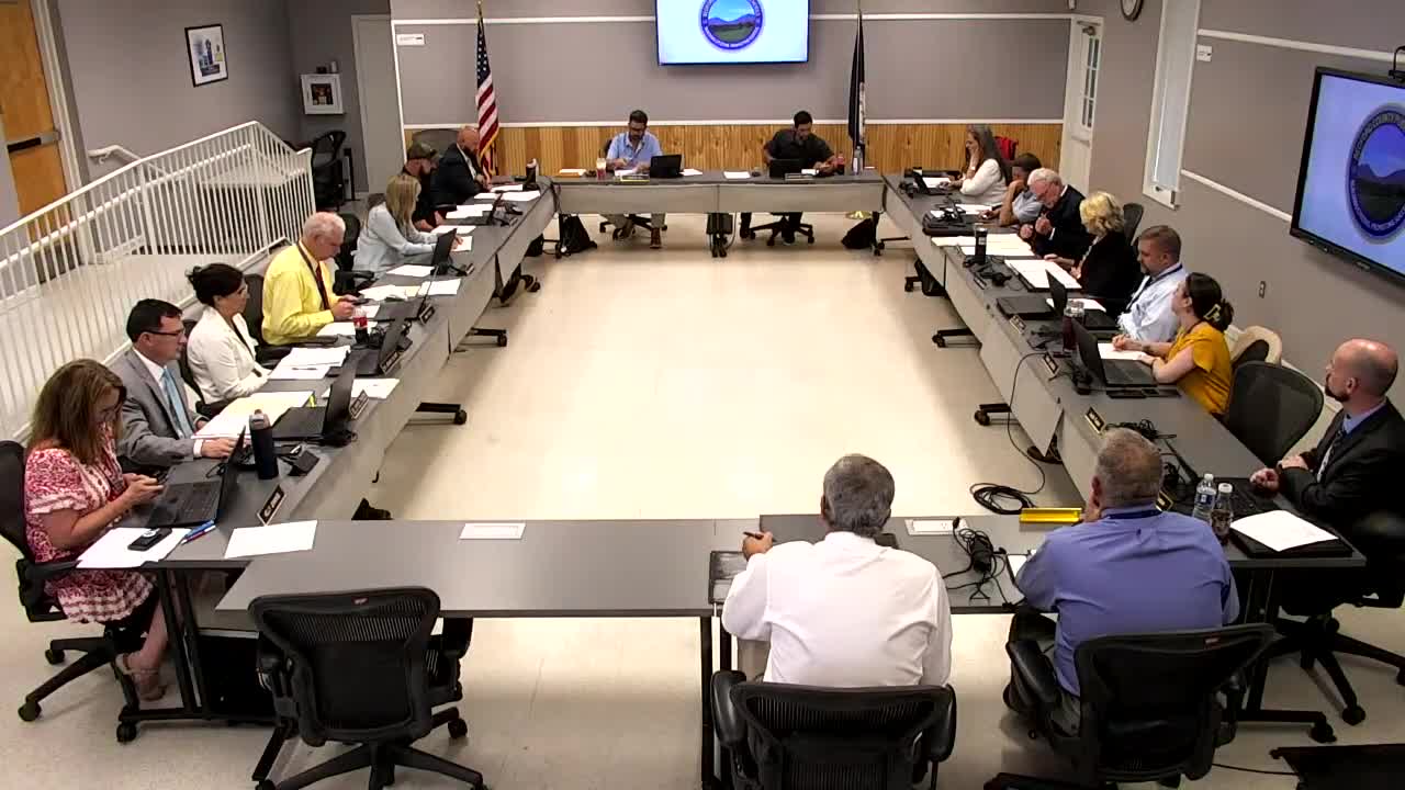 Votes at a glance: agenda approvals and contract selections at Bedford County School Board meeting